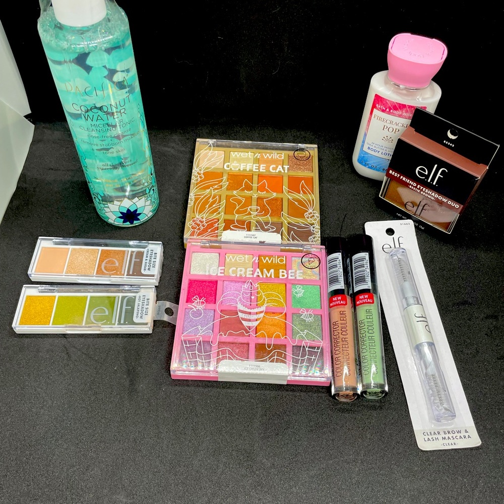 Wet n’ Wild, E.L.F makeup bundle